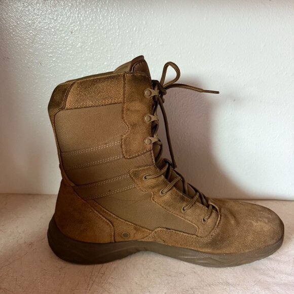 Interceptor Mens Tactical Boots Size 13 MNIN27DP001 Upper Rubber Sole Brown - Picture 6 of 16